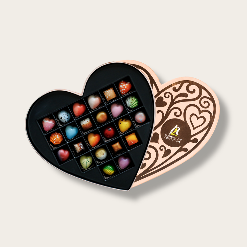 24 Piece Mother's Day Heart Gift Box, hi-res